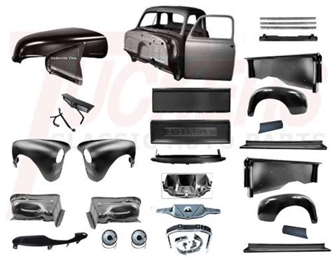 1953 chevy sedan a pillar sheet metal|1953 Chevy sheet metal panels.